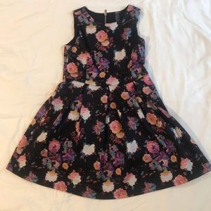 colorful floral dress